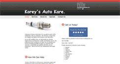 Desktop Screenshot of koreysautokare.com